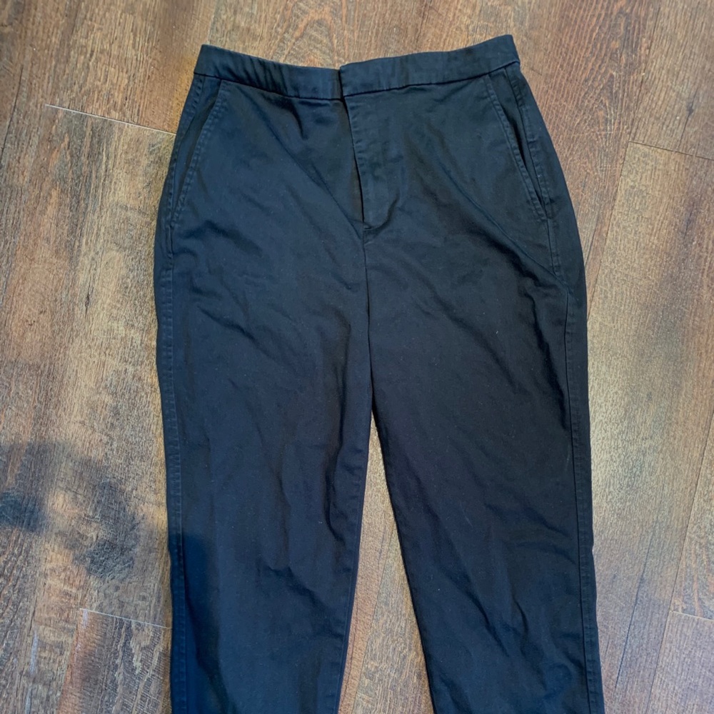 High-wasted dress pants